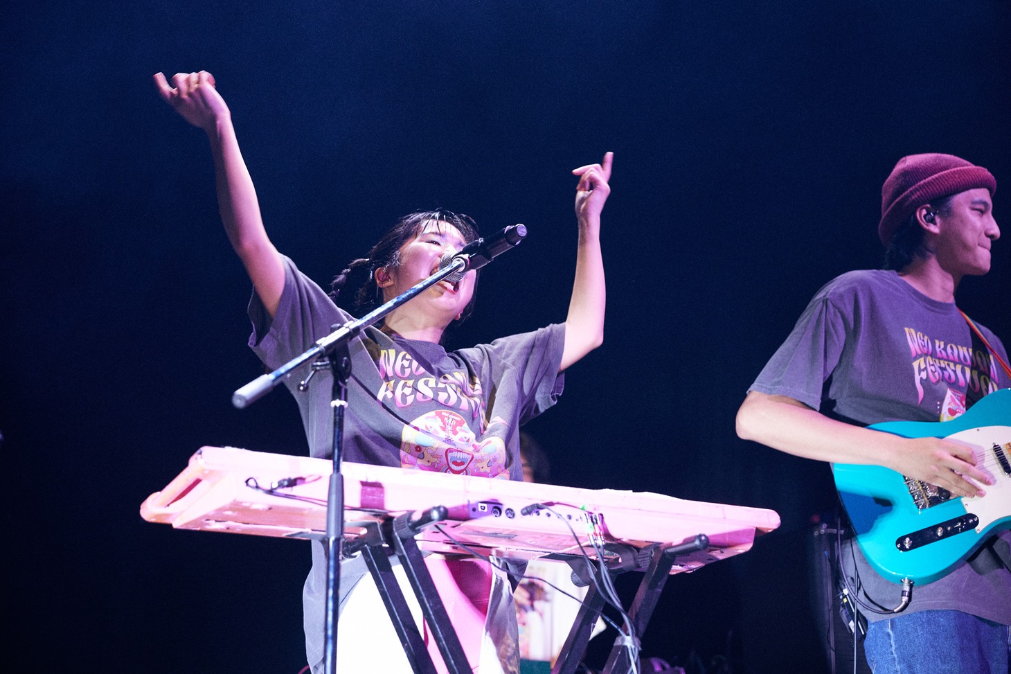 「NEO KAWAII FESTIVAL 2023」より「N.E.O.」パフォーマンスの様子。（Photo by Yoshio Nakaiso）