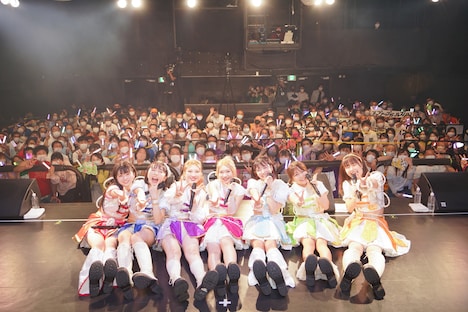 「アップアップガールズ（２）春ツアー2023　～ にきちゃんファミリー増殖計画～」ファイナル公演終演後の様子。