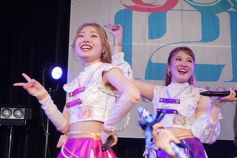 森永新菜と中川千尋。