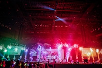 浦島坂田船「浦島坂田船 10th Anniversary ～Memorial Live～」の様子。