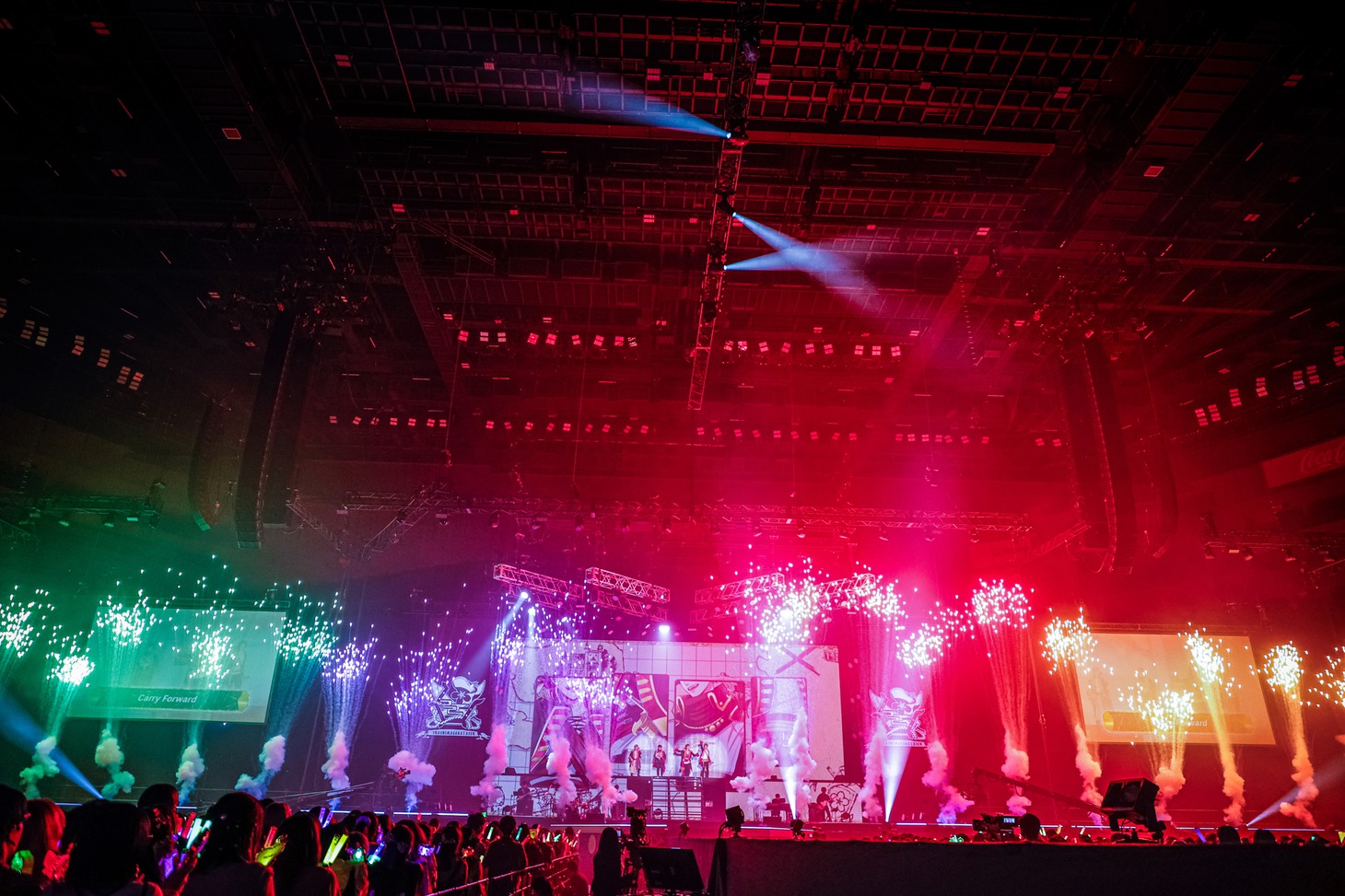 浦島坂田船「浦島坂田船 10th Anniversary ～Memorial Live～」の様子。