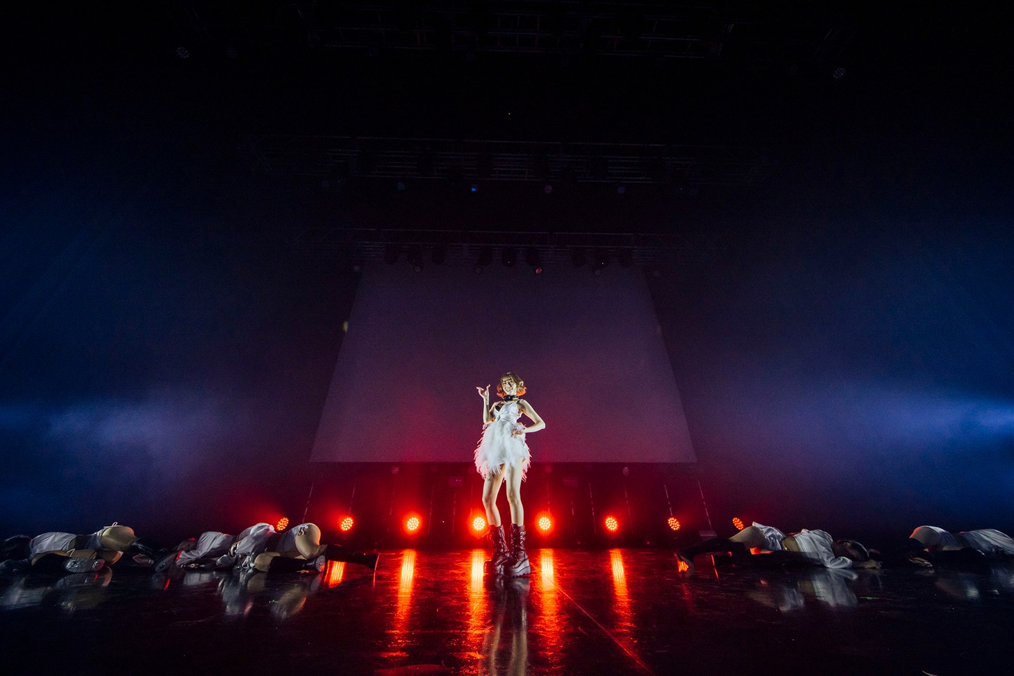 戦慄かなのと戦慄ビッチーズ。（Photo by yokoyama masato）