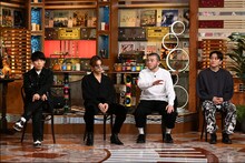 左からTAKUYA∞（UVERworld）、渋谷龍太（SUPER BEAVER）、MOROHA。(c)テレビ朝日