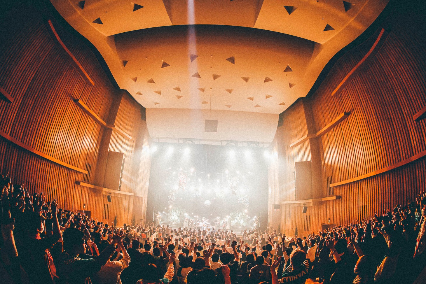 go!go!vanillas「『FLOWERS』TOUR 2023」鹿角市文化の杜交流館コモッセ 文化ホール公演の様子。（撮影：西槙太一）