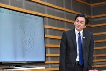 ハルが描いたラフくん。