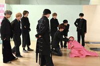 リョウガの投球の様子。