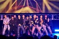 JO1「7thシングル『TROPICAL NIGHT』発売記念ショーケースイベント」の様子。(c)LAPONE Entertainment