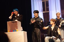 JO1「7thシングル『TROPICAL NIGHT』発売記念ショーケースイベント」の様子。(c)LAPONE Entertainment