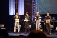 JO1「7thシングル『TROPICAL NIGHT』発売記念ショーケースイベント」の様子。(c)LAPONE Entertainment