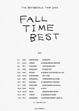 「THE BOYS&GIRLS TOUR 2023 "FALL TIME BEST"」フライヤー