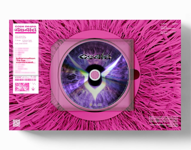 4s4ki「CODE GE4SS」Stage4：Victor Online Store受注生産限定盤ジャケット