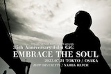 「KYOSUKE HIMURO 35th Anniversary Film GiG “EMBRACE THE SOUL”」告知ポスター