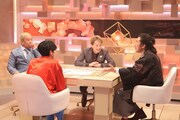 左から松本人志（ダウンタウン）、安藤サクラ、中居正広、トータス松本。(c)フジテレビ