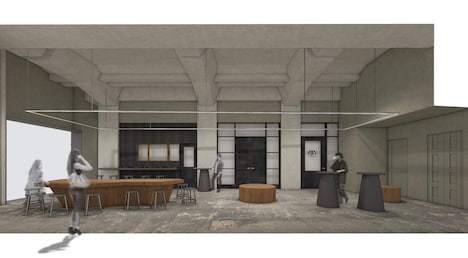 META VALLEY内に併設される飲食スペースのイメージ。