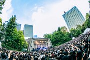 「MUCC 25th Anniversary TOUR『Timeless』～鵬翼・極彩～」日比谷公園大音楽堂公演の様子。（撮影：冨田味我）