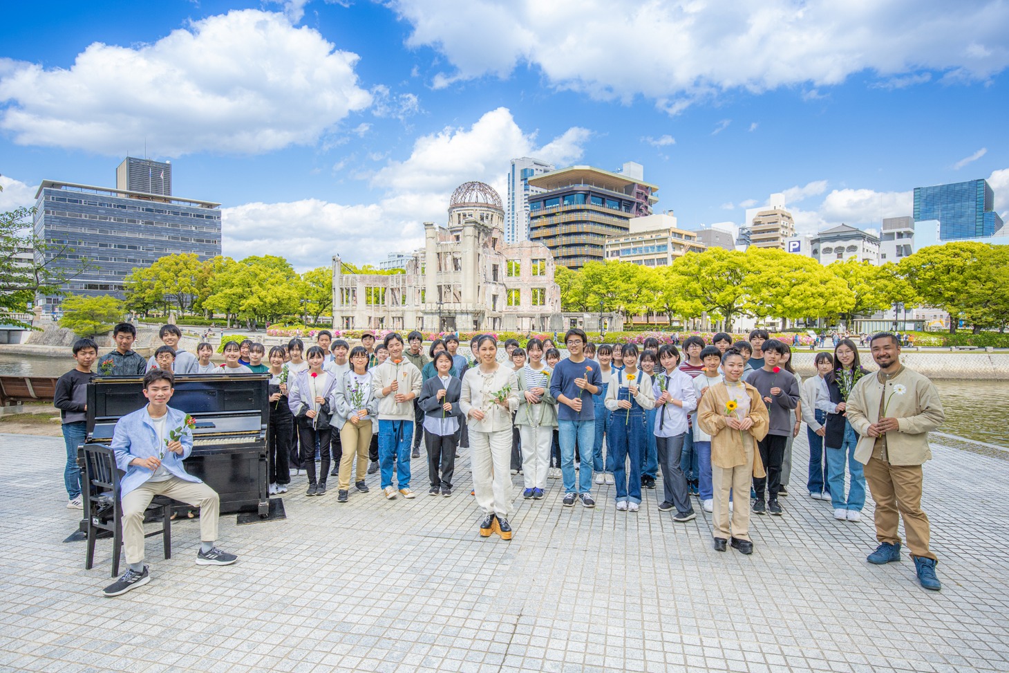 「AI Lasting Peace LIVE from Hiroshima」より。（Photo by KENGO）