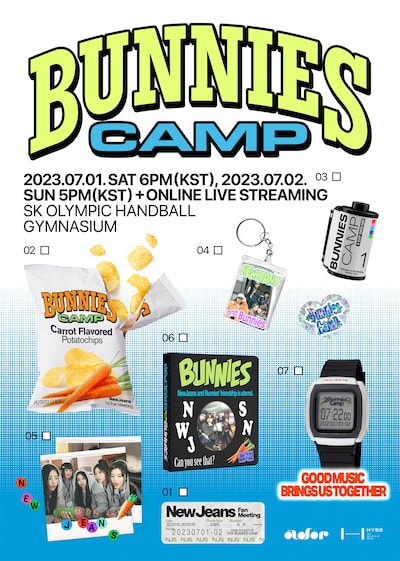 「Bunnies Camp」ポスタービジュアル