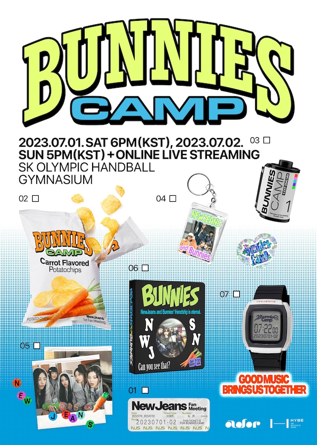 「Bunnies Camp」ポスタービジュアル