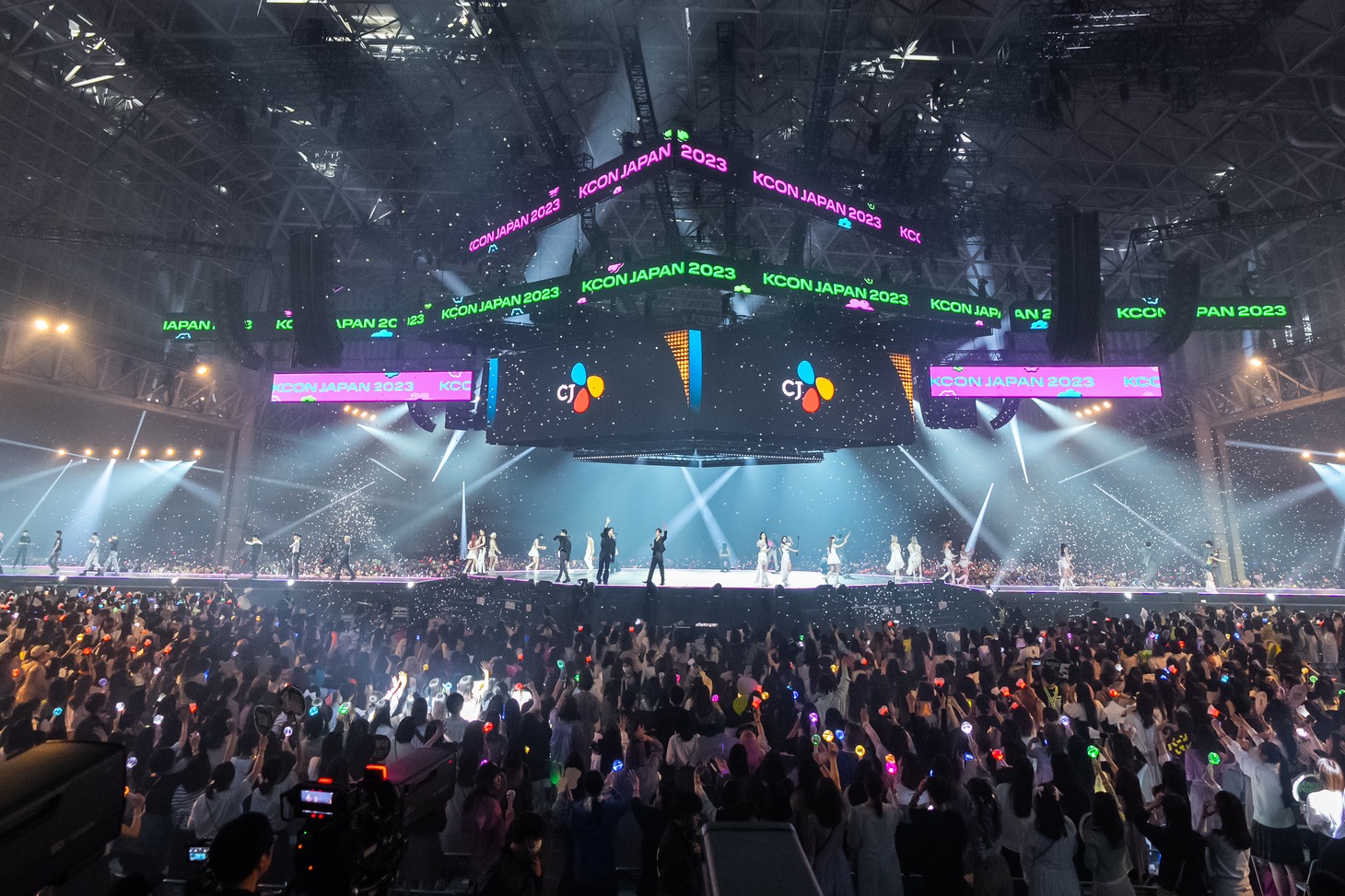 「KCON 2023 JAPAN」の様子。 (c)CJ ENM Co., Ltd, All Rights Reserved