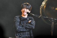 トーク中のDJ 松永（Creepy Nuts）。（撮影：高田梓）