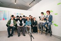 「EBiDANドリームマッチ」最終結果発表生配信の様子。