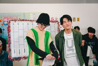 仲良しコンビの山中柔太朗（M!LK）と武藤潤（原因は自分にある。）。