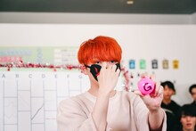 くじを引いたユーキ（超特急）。