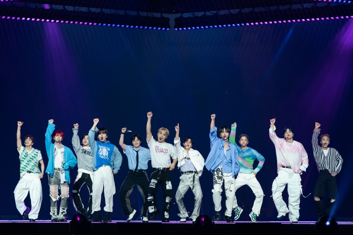 BTSの「Boy With Luv」をカバーしたJO1。  (c)CJ ENM Co., Ltd, All Rights Reserved