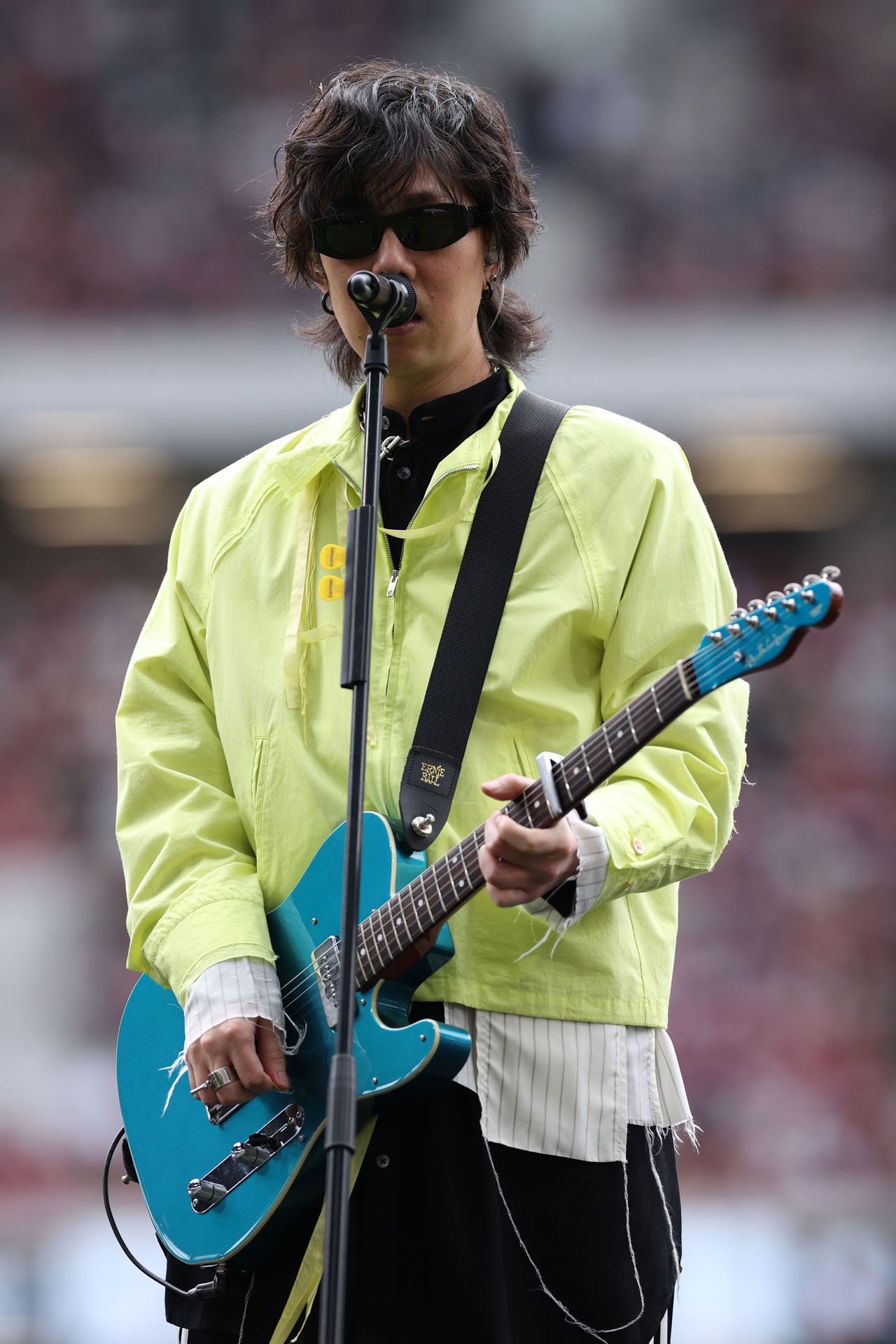 野田洋次郎（RADWIMPS）(c)Jリーグ