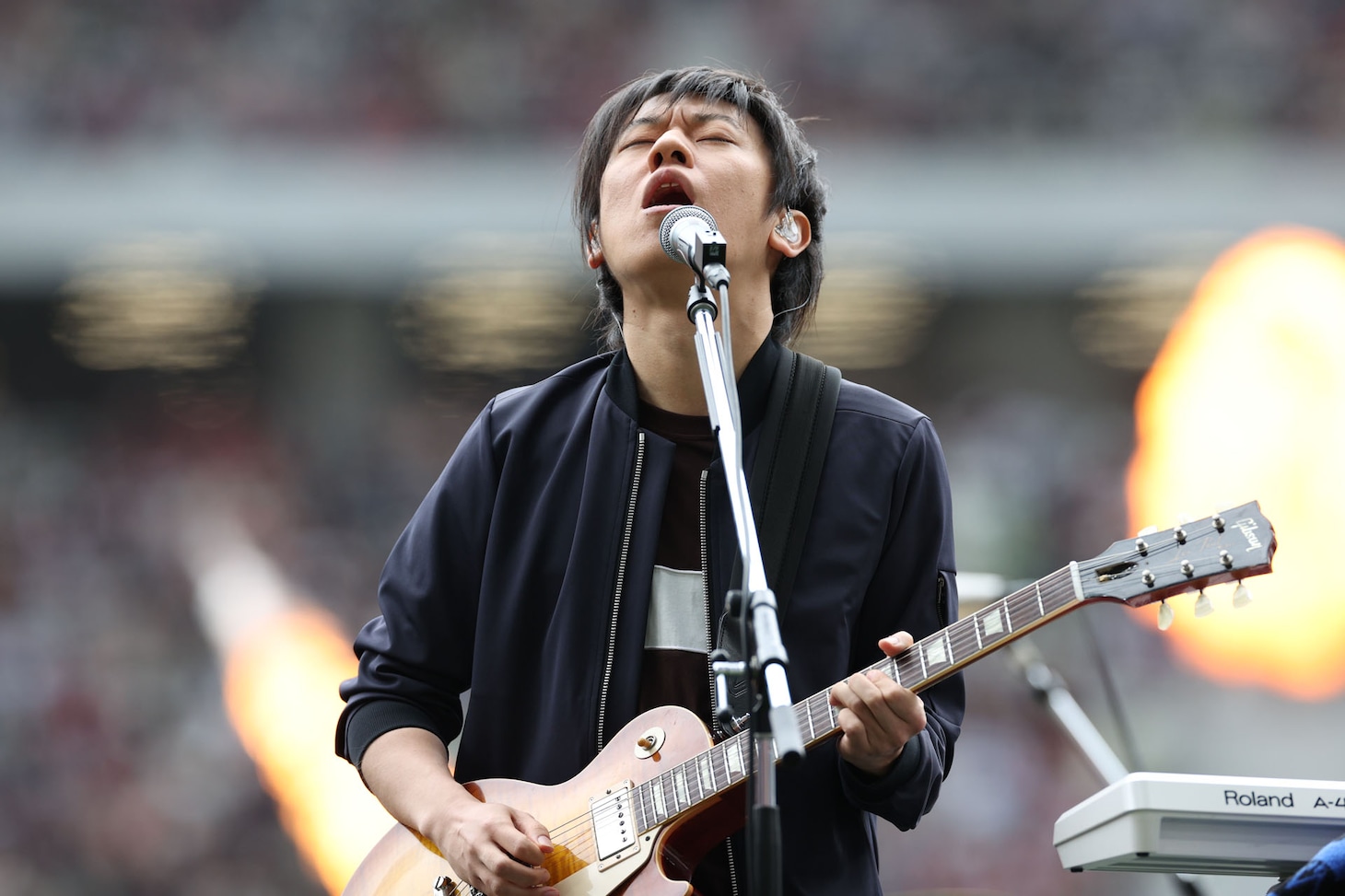 桑原彰（RADWIMPS）(c)Jリーグ