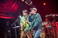 「FUJI＆SUN'23」ceroのステージの様子。