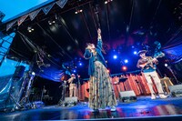 「FUJI＆SUN'23」EGO-WRAPPIN'（Acoustic Set）のステージの様子。