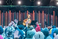 「FUJI＆SUN'23」ハナレグミのステージの様子。