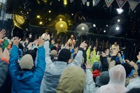 「FUJI＆SUN'23」ASIAN KUNG-FU GENERATIONのステージの様子。