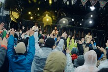 「FUJI＆SUN'23」ASIAN KUNG-FU GENERATIONのステージの様子。