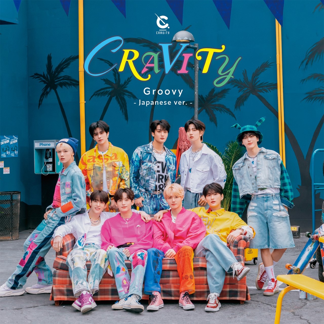 CRAVITY「Groovy -Japanese ver.-」ファンクラブ限定盤ジャケット
