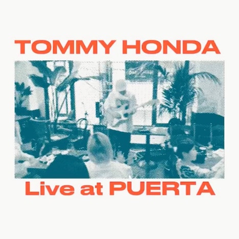 TOMMY HONDA「Live at PUERTA」配信ジャケット