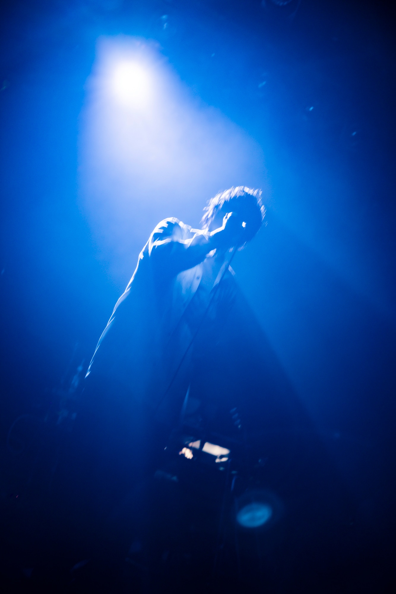 もさを。「LIVE TOUR『こいのうた』」東京・LIQUIDROOM公演より。（Photo by Taku Fujii）