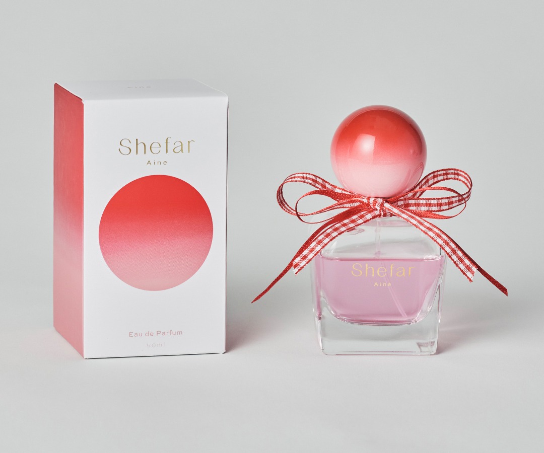 Shefarの第4弾商品「Aine（アイネ）-Eau de parfum-」。