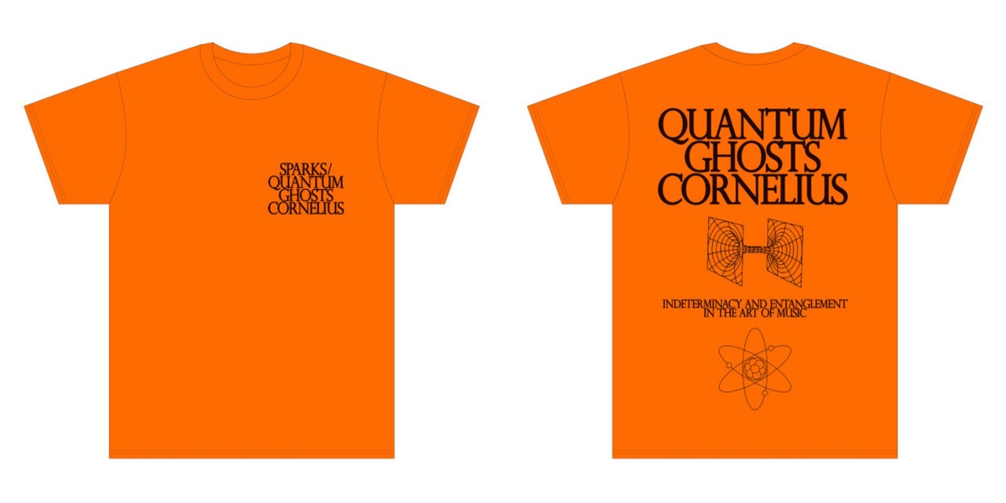 「Sparks / Quantum Ghosts T-Shirt」オレンジ