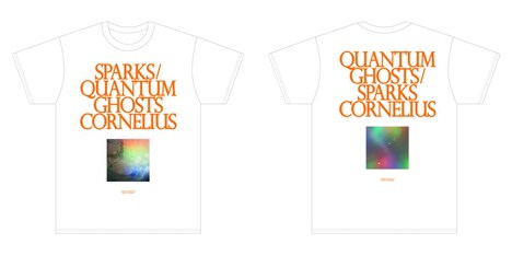 「Sparks / Quantum Ghosts T-Shirt」ホワイト