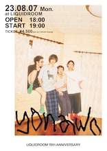 「yonawo LIQUIDROOM 19th ANNIVERSARY」フライヤー画像