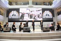 武器屋桃太郎、赤園虎次郎、瀬斗光黄を迎え入れる風男塾。