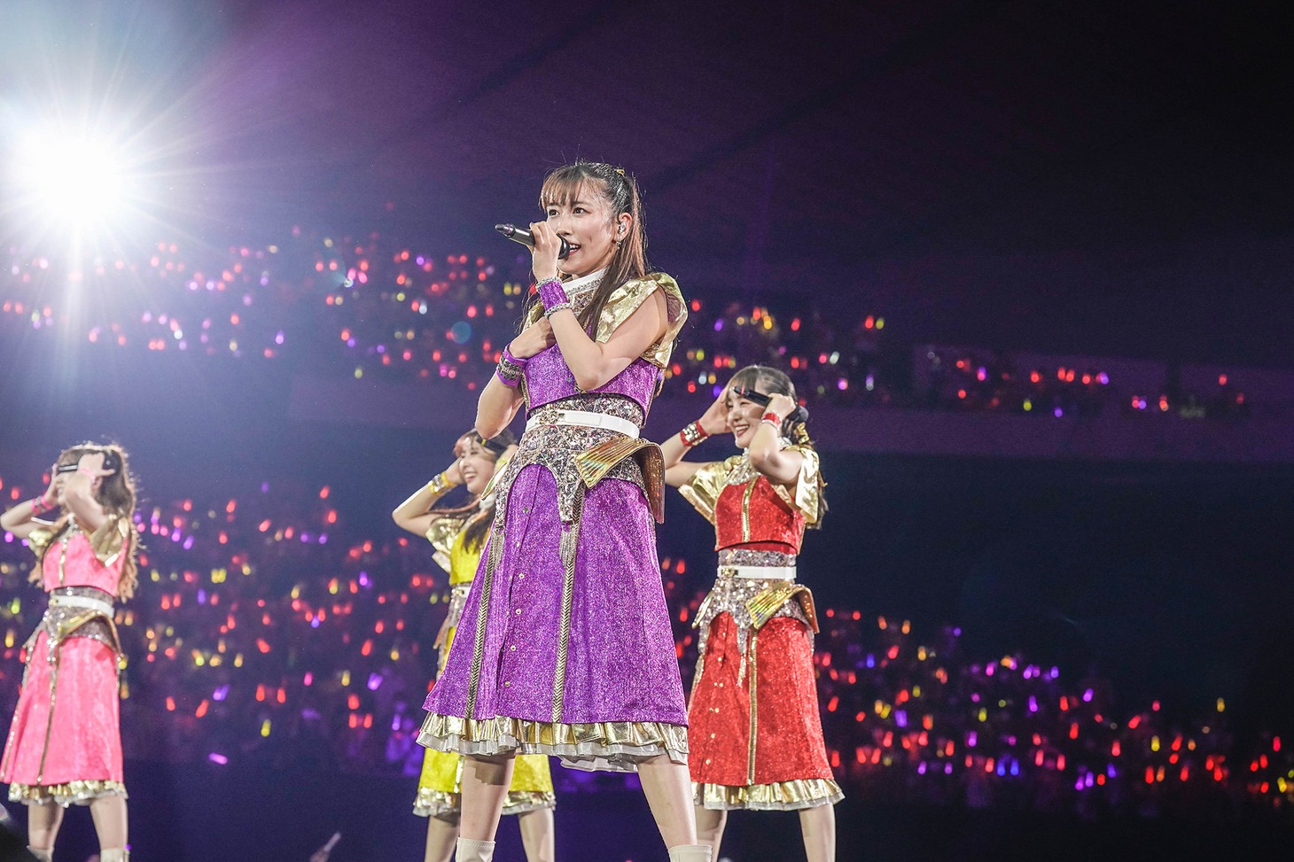 「代々木無限大記念日 ももいろクローバーZ 15th Anniversary」の様子。