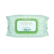 ちゃんみな x マイルド&モイスチャーアロエクレンジングシートイメージ写真