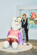 FiNGAと千賀健永（Kis-My-Ft2）。