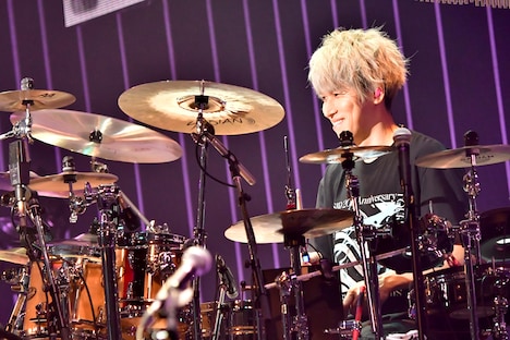 ゆうや（Dr）（撮影：今元秀明）