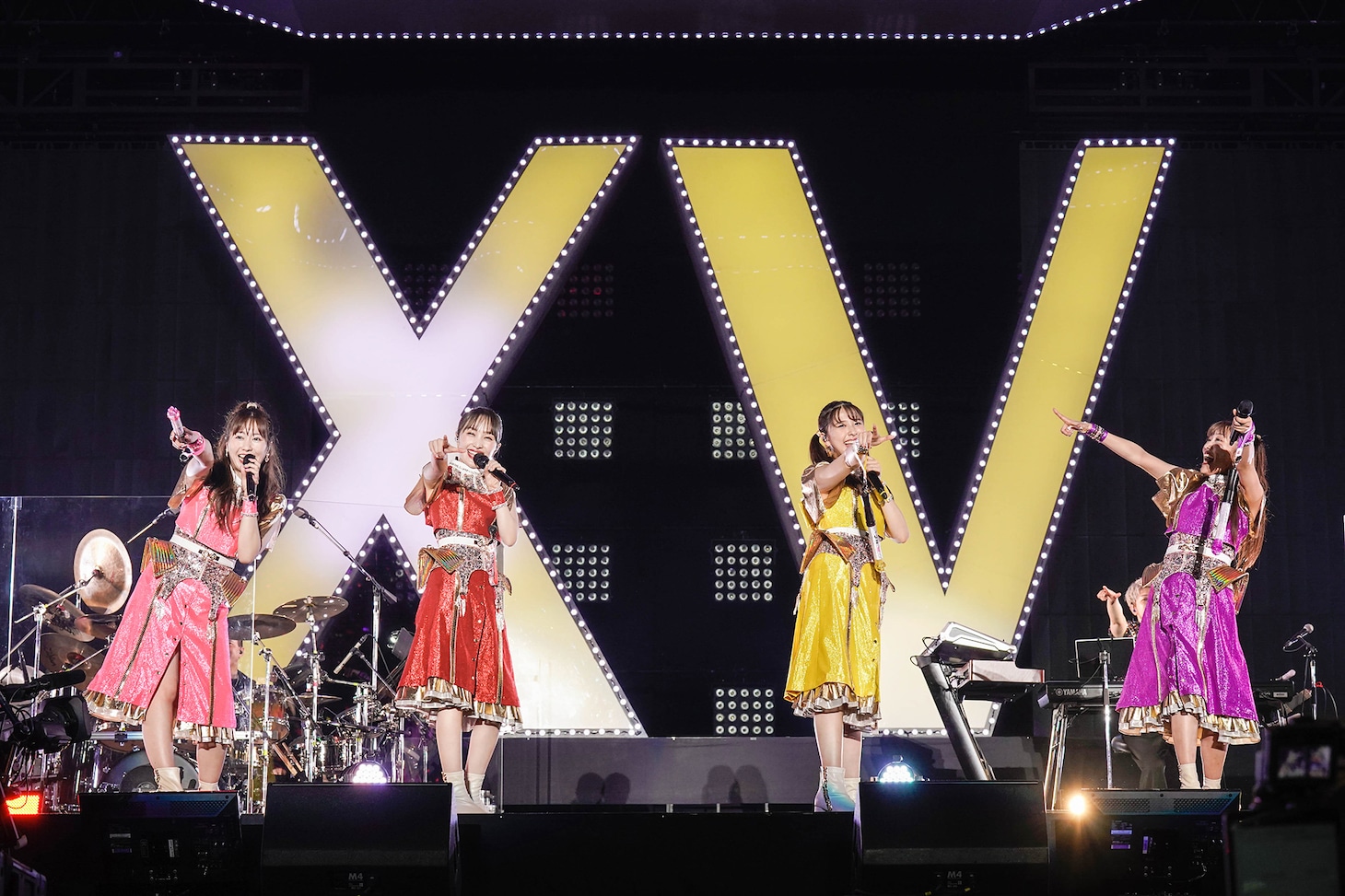 「代々木無限大記念日 ももいろクローバーZ 15th Anniversary」の様子。