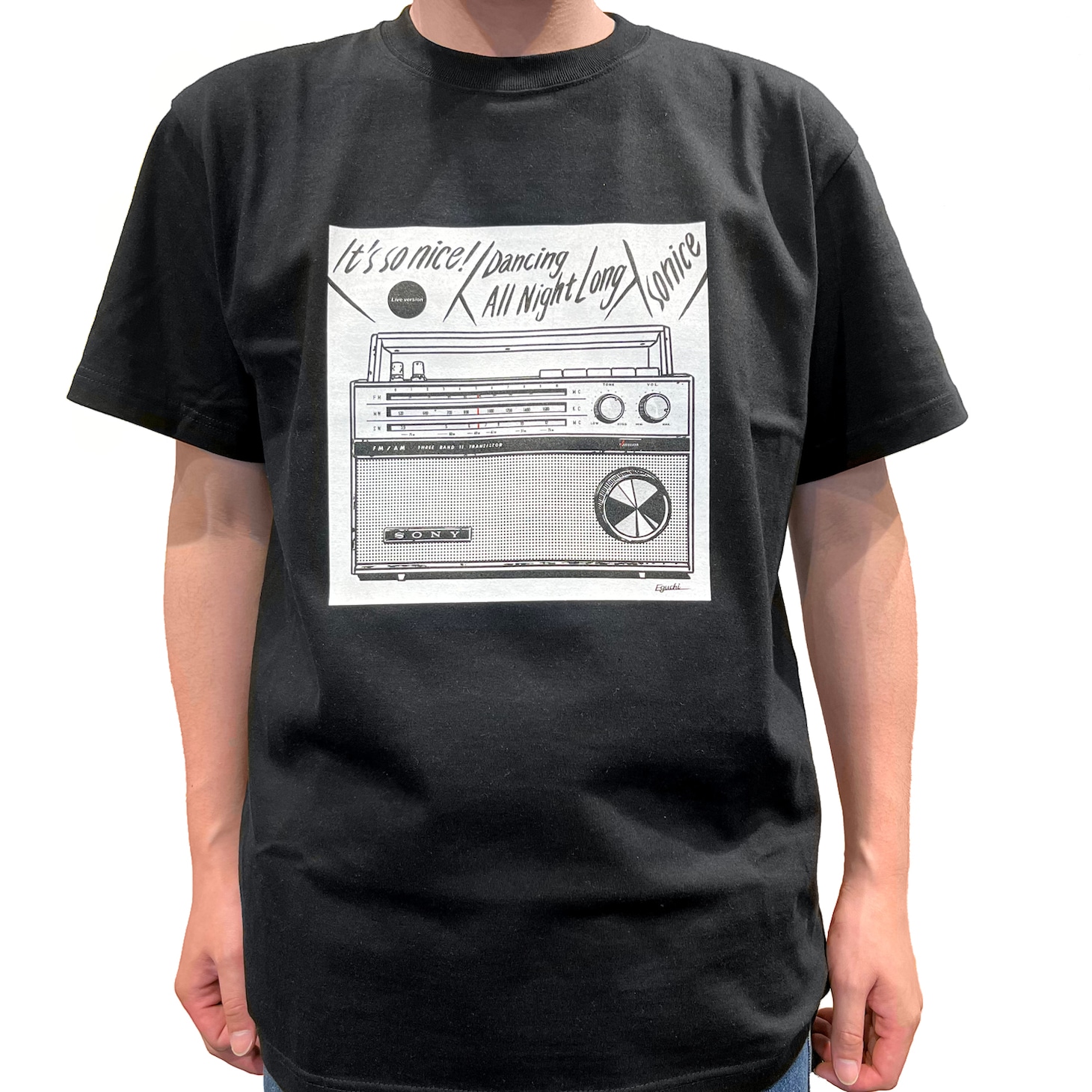 so nice×江口寿史コラボTシャツ