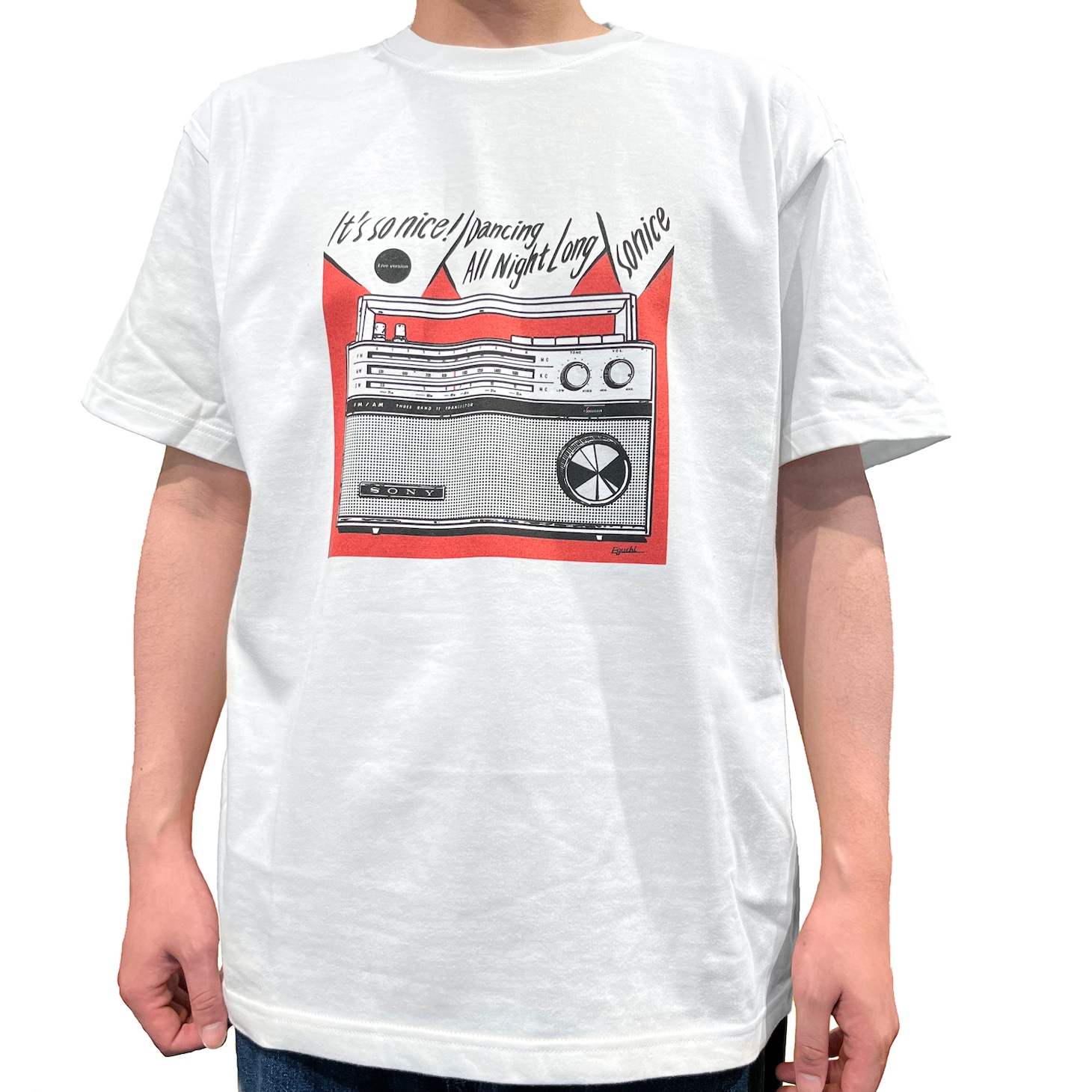 so nice×江口寿史コラボTシャツ